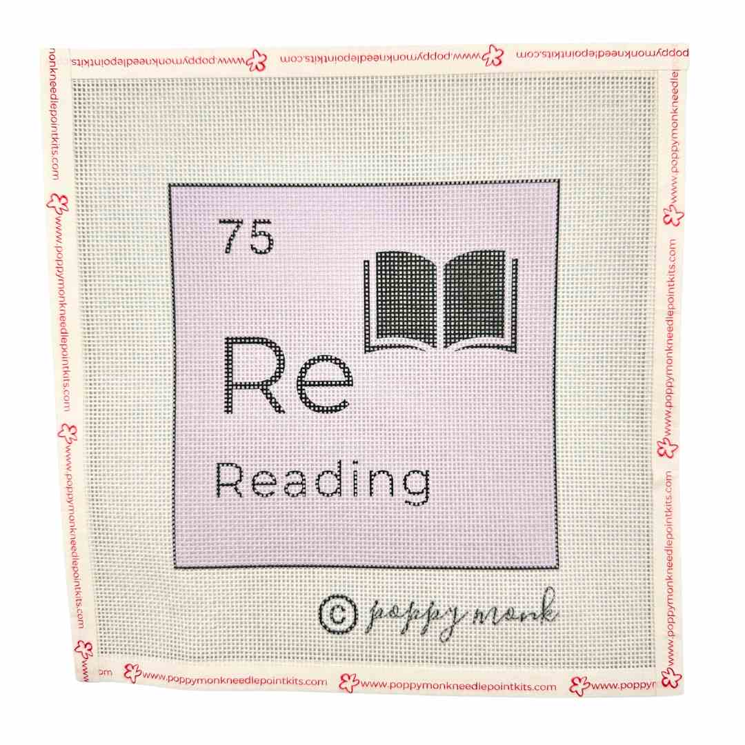 Reading needlepoint kit