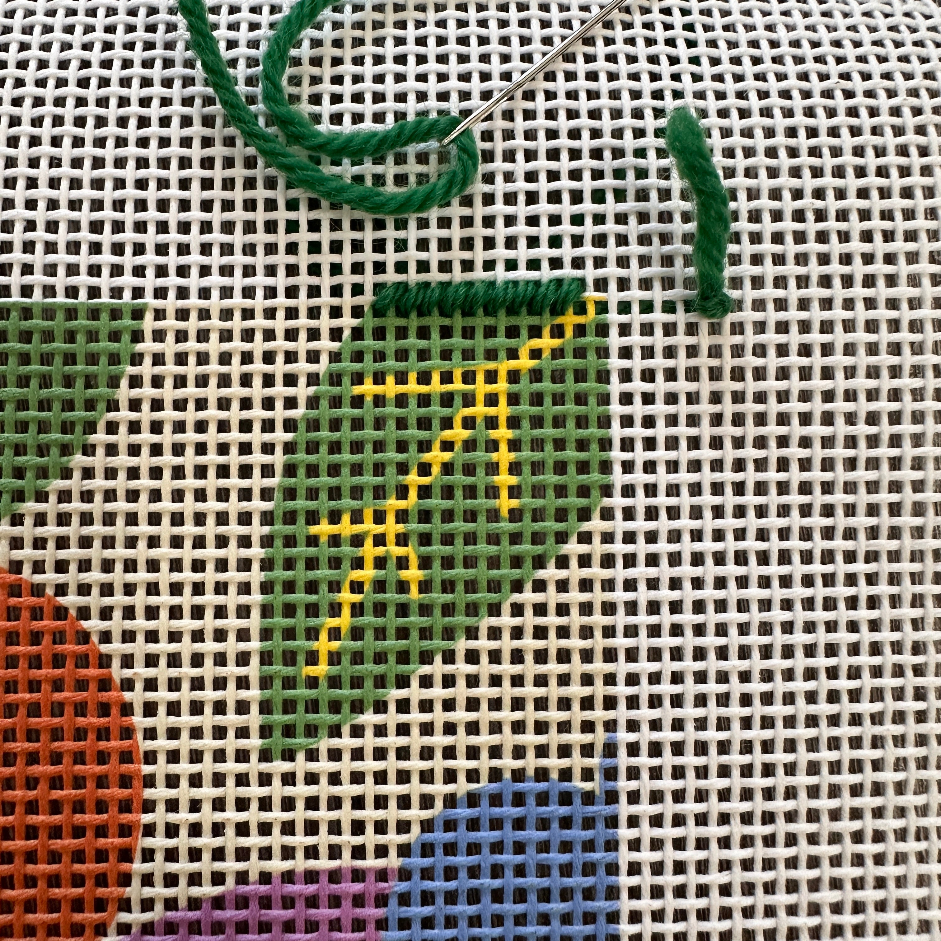 Flower Shower Needlepoint Starter Kit