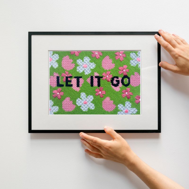 Let It Go Needlepoint Kit