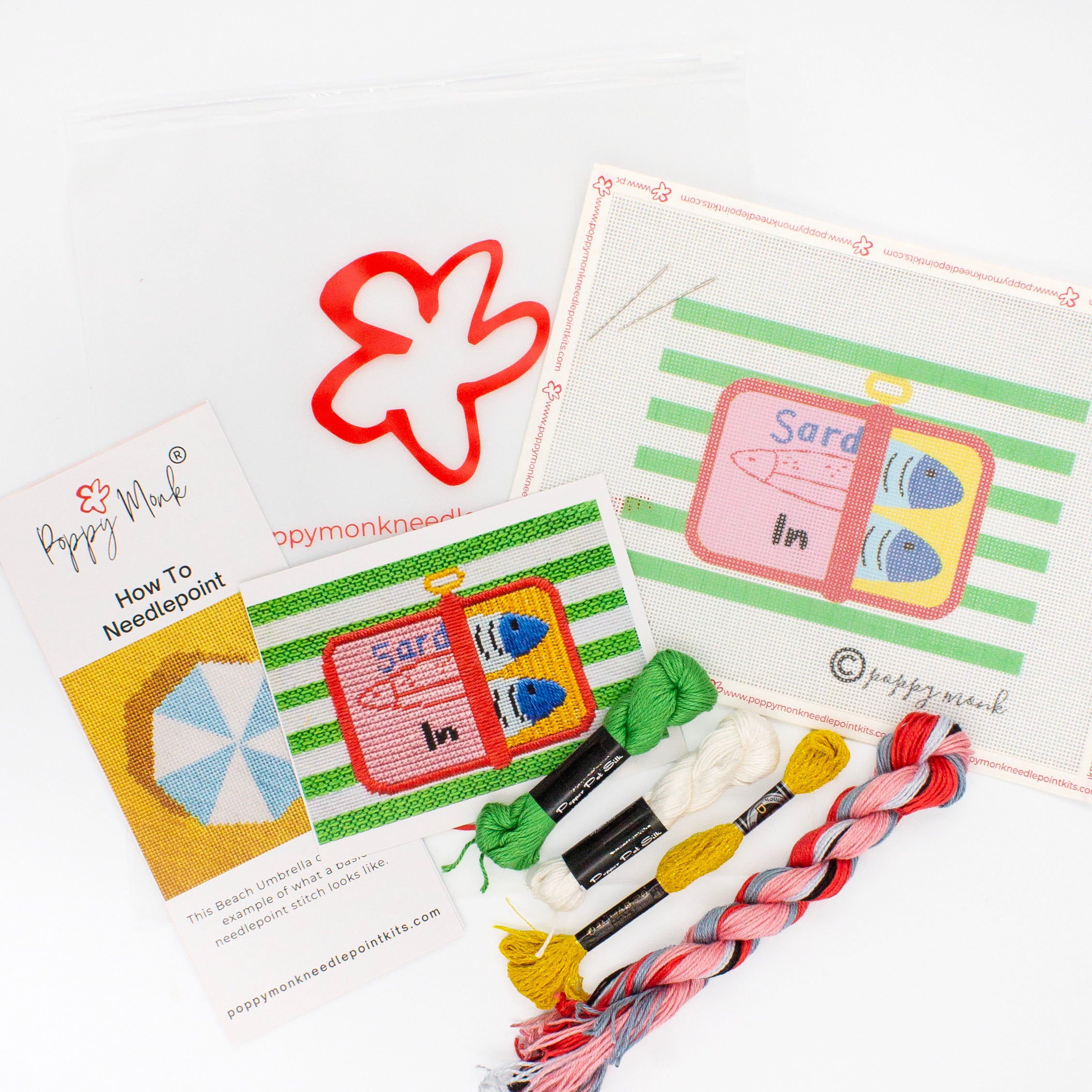 Sardines Needlepoint Kit