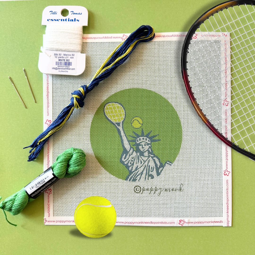 US Open Needlepoint Ornament Kit