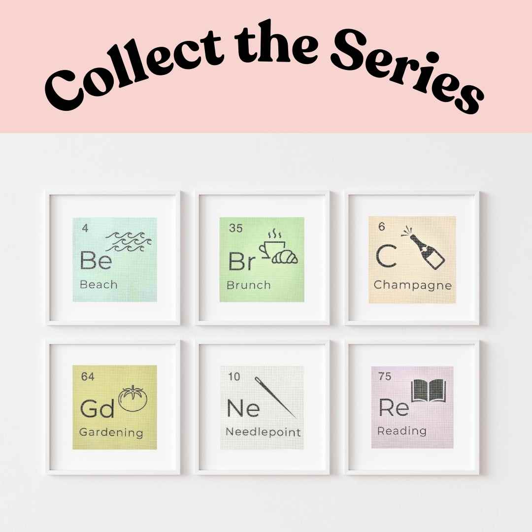 Needlepoint from the Alternative Periodic Table of Elements