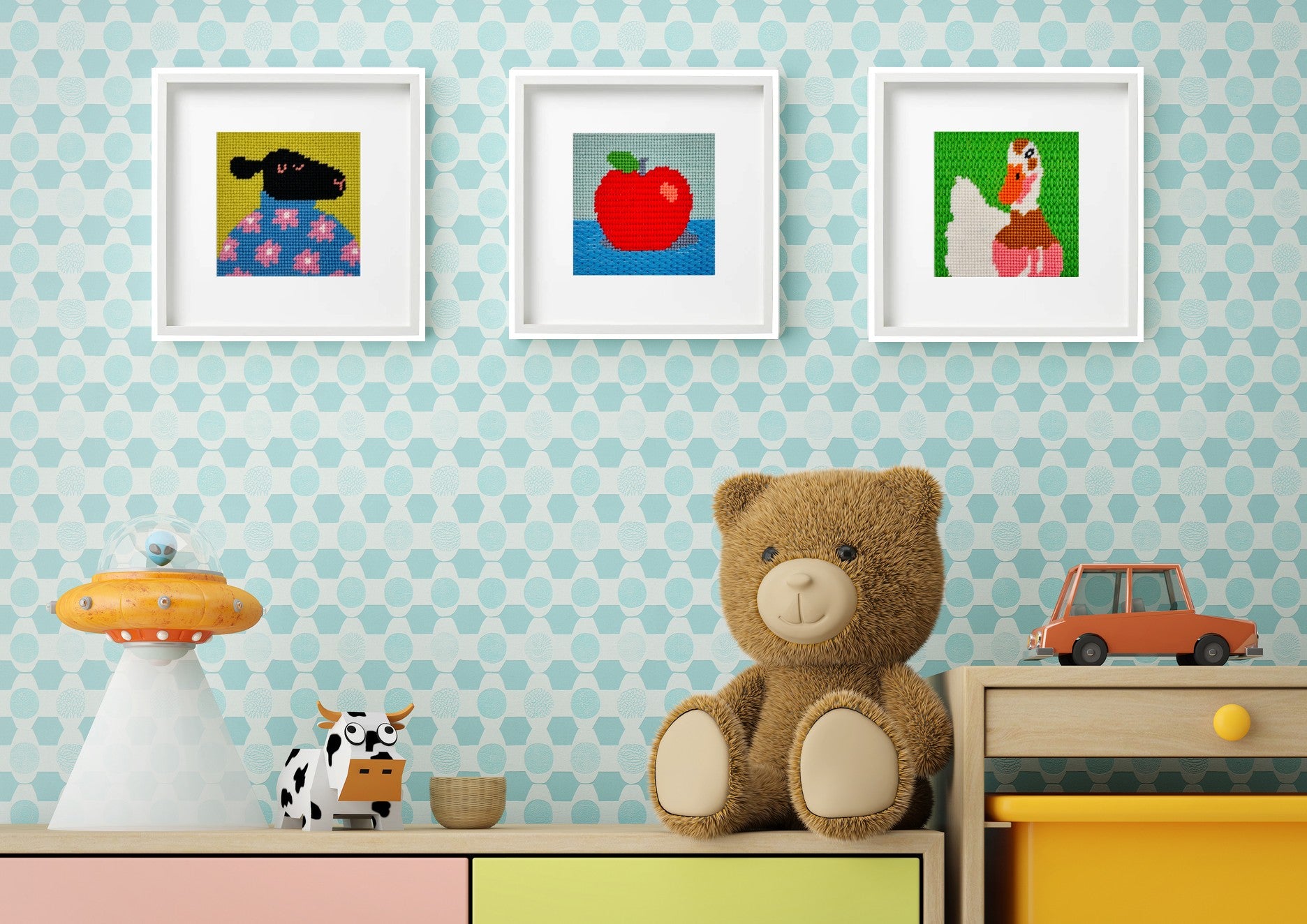 Needlepoint starter kits for kids and adults