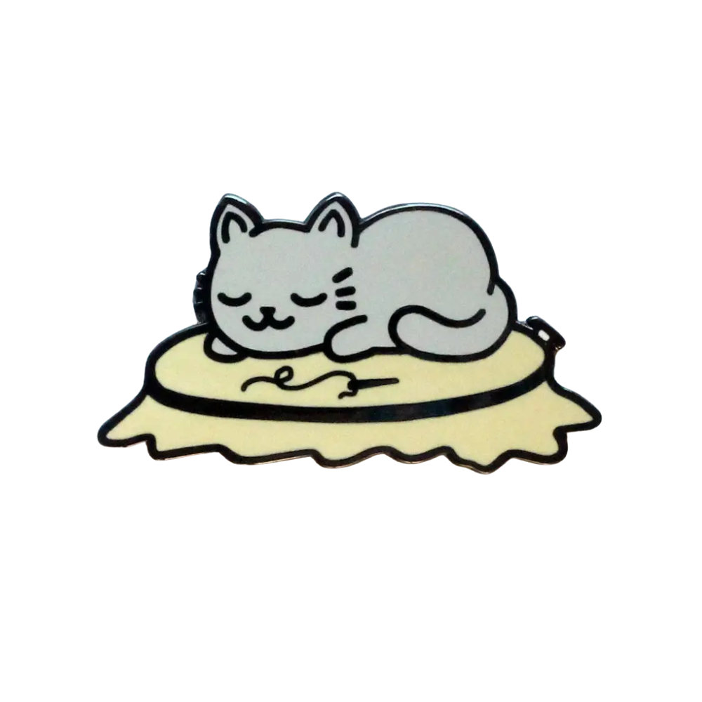 Sleepy Kitty needle minder