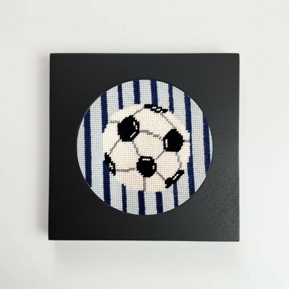 Soccer Ball Needlepoint Ornament Kit