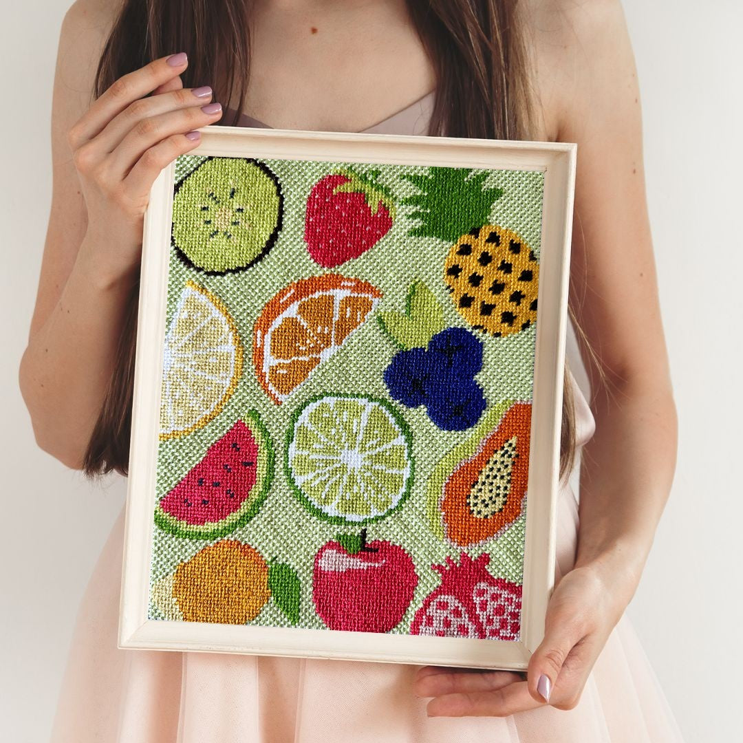 Tutti Frutti Needlepoint Kit