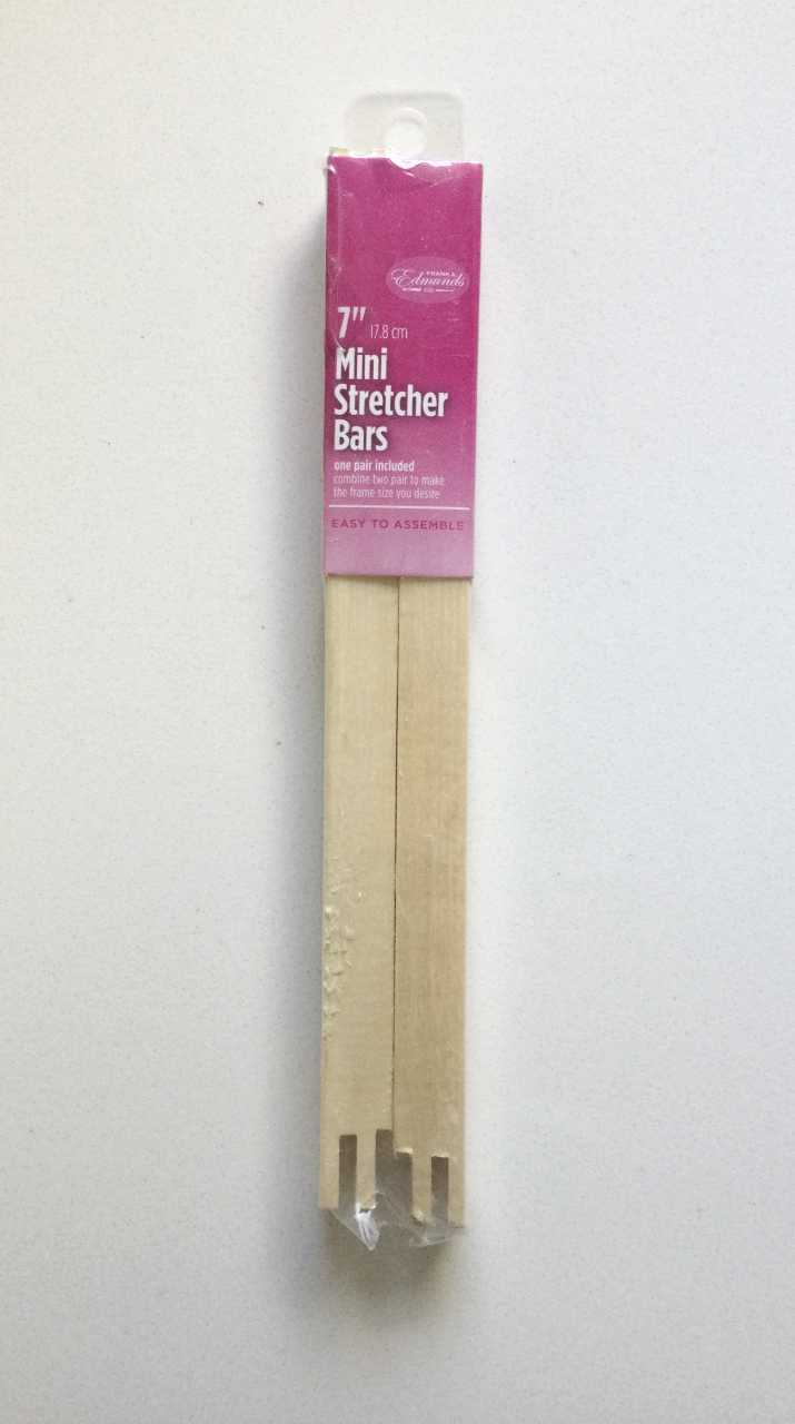 7" needlepoint mini stretcher bars