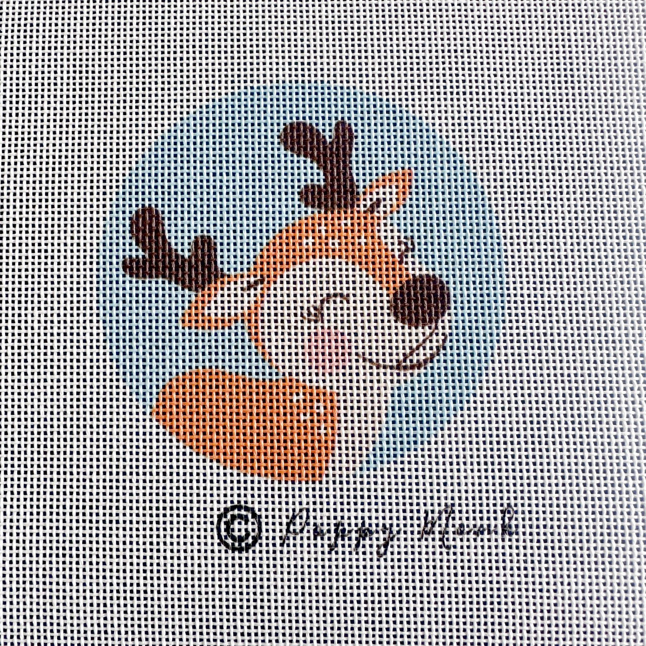 Reindeer Needlepoint Ornament Kit