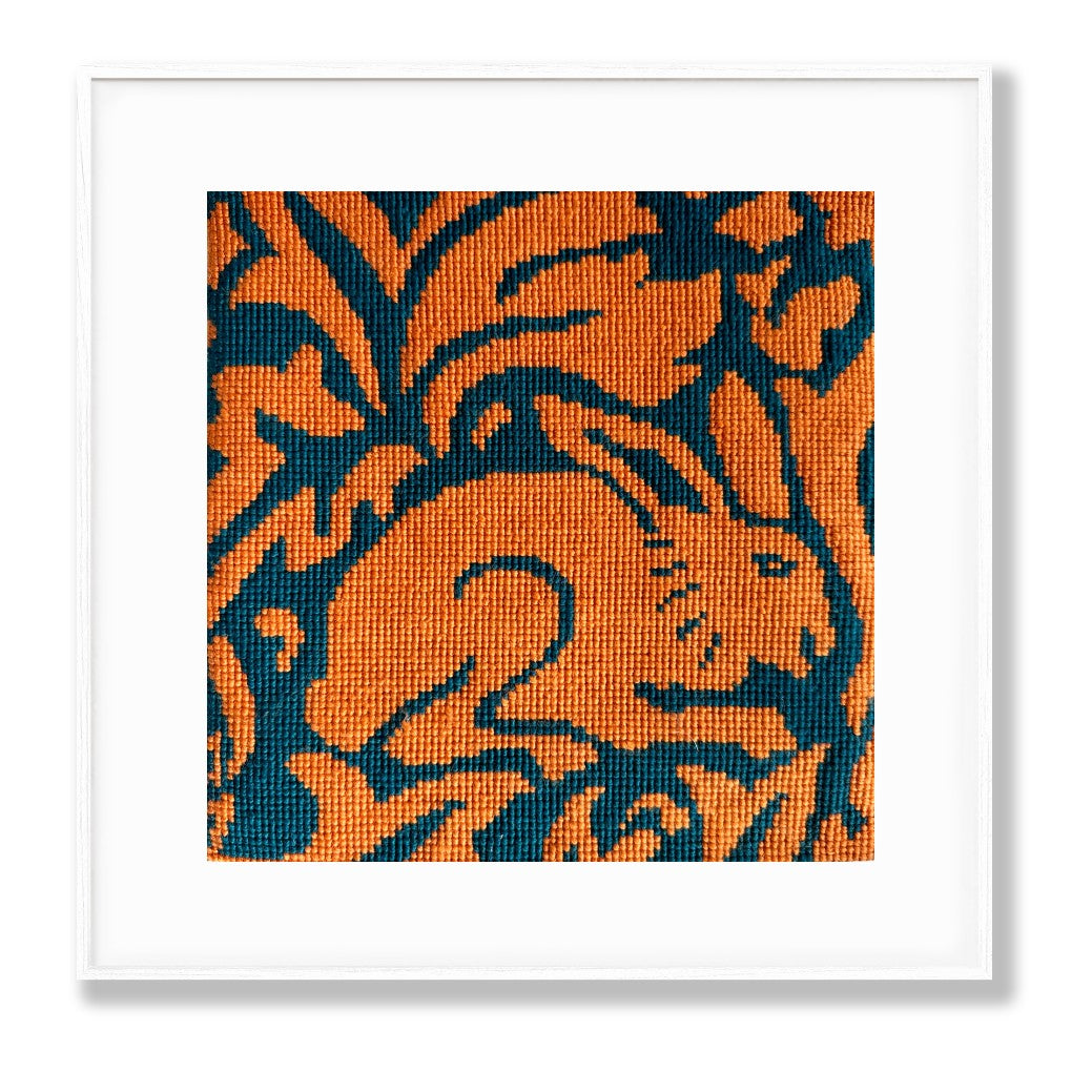 Victorian Cross Stitch needlepoint kit Rabbit.