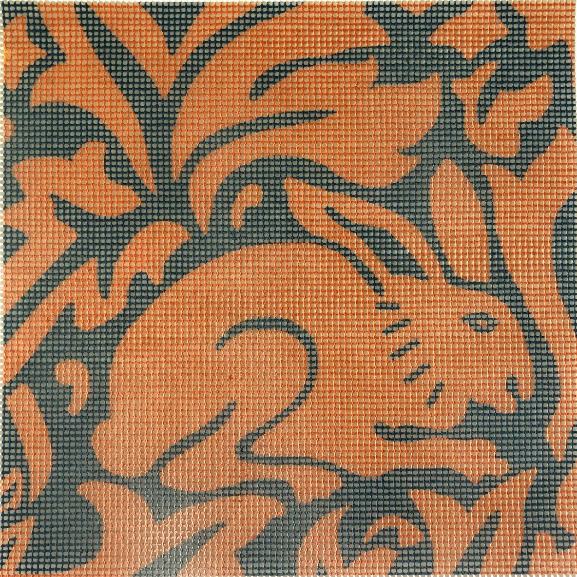 Victorian Cross Stitch needlepoint kit Rabbit.