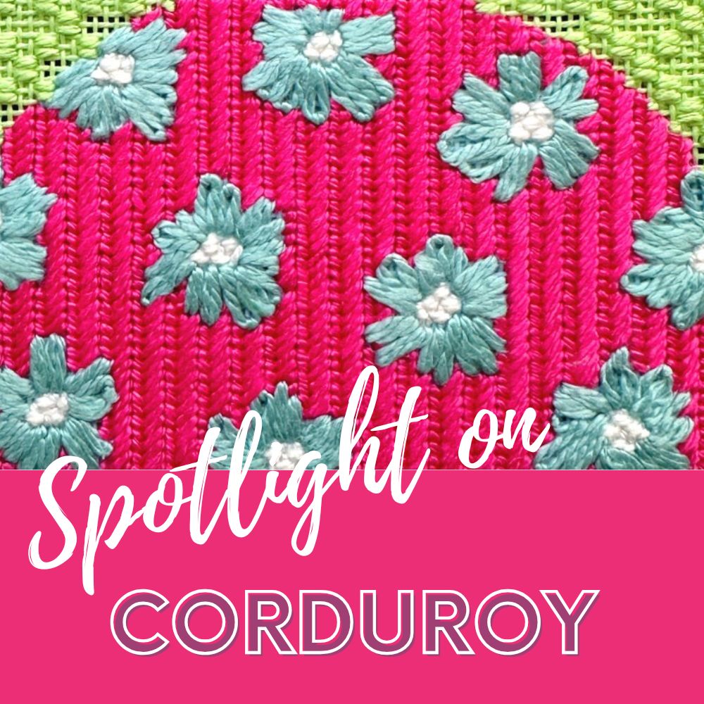 Spotlight on the Needlepoint Corduroy Stitch