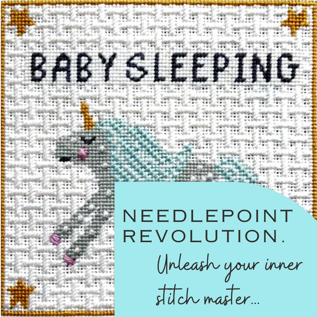 Needlepoint Revolution: Unleash Your Inner Stitch Master with Poppy Monk.