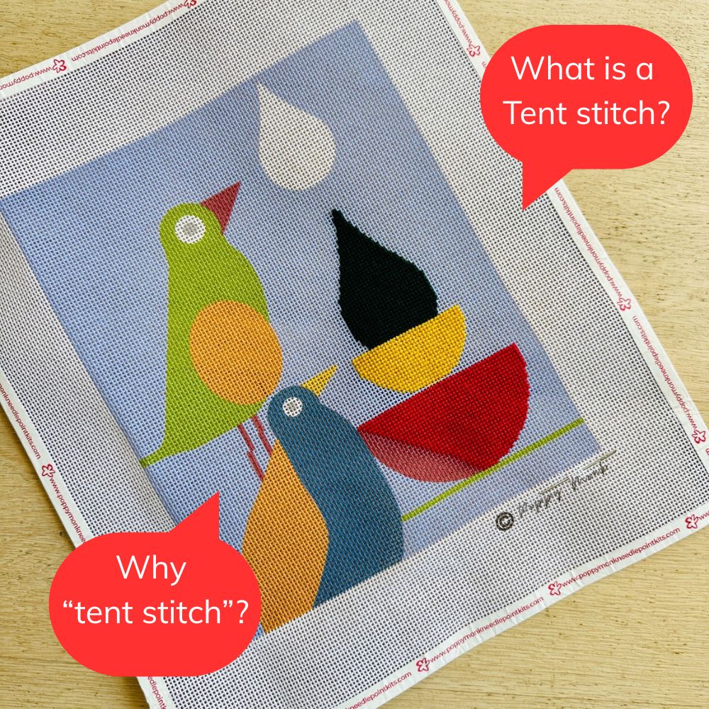 Needlepoint Tent Stitch: Fun Facts