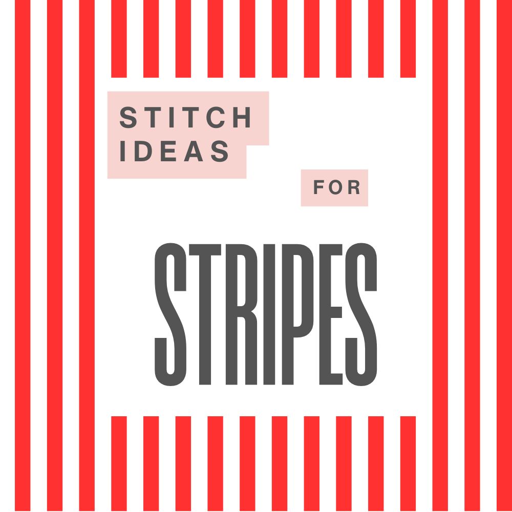 Needlepoint Stitches Perfect for Stripes
