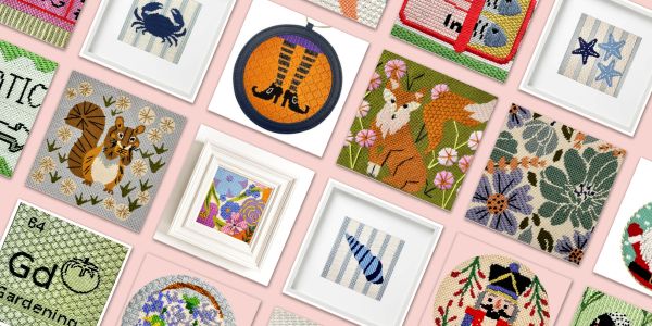 Needlepoint Kits With Decorative Stitches