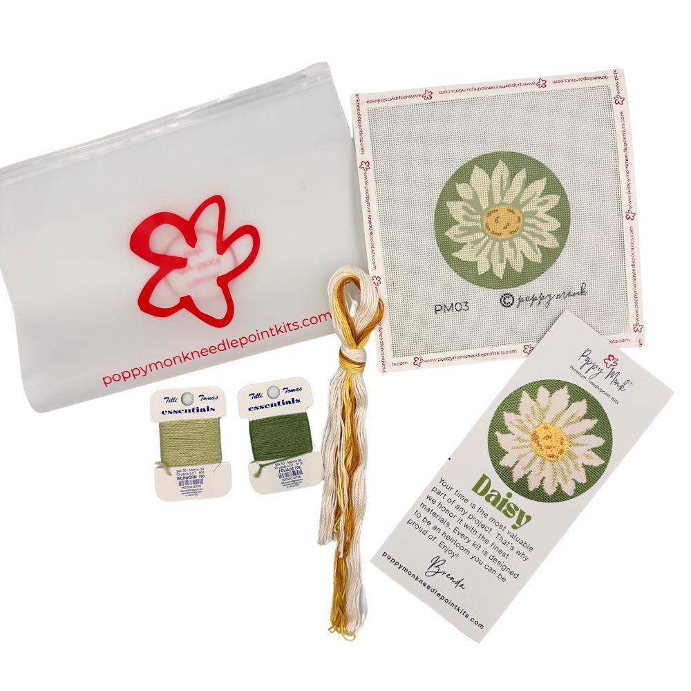 Daisy needlepoint kit