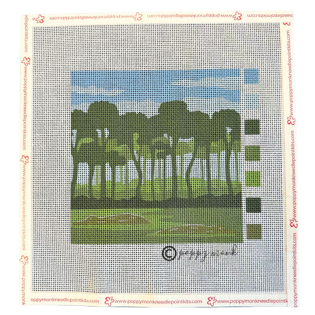 Florida Everglades National Park needlepoint