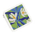 Magnolia floral needlepoint in a white box
