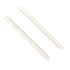 Two white plastic stretcher bars 8 inches