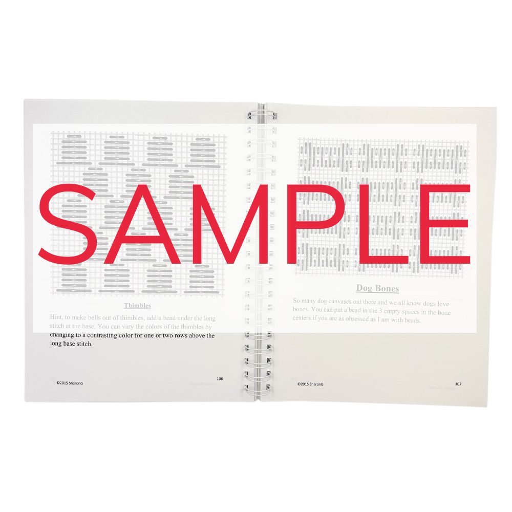 Open book showing text with &