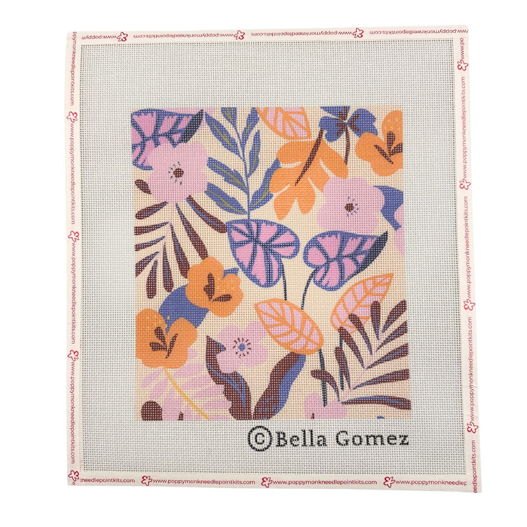 Andaman needlepoint kit by Bella Gomez