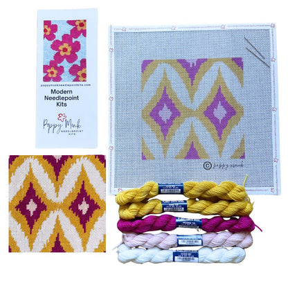 Bali Ikat Needlepoint Kit