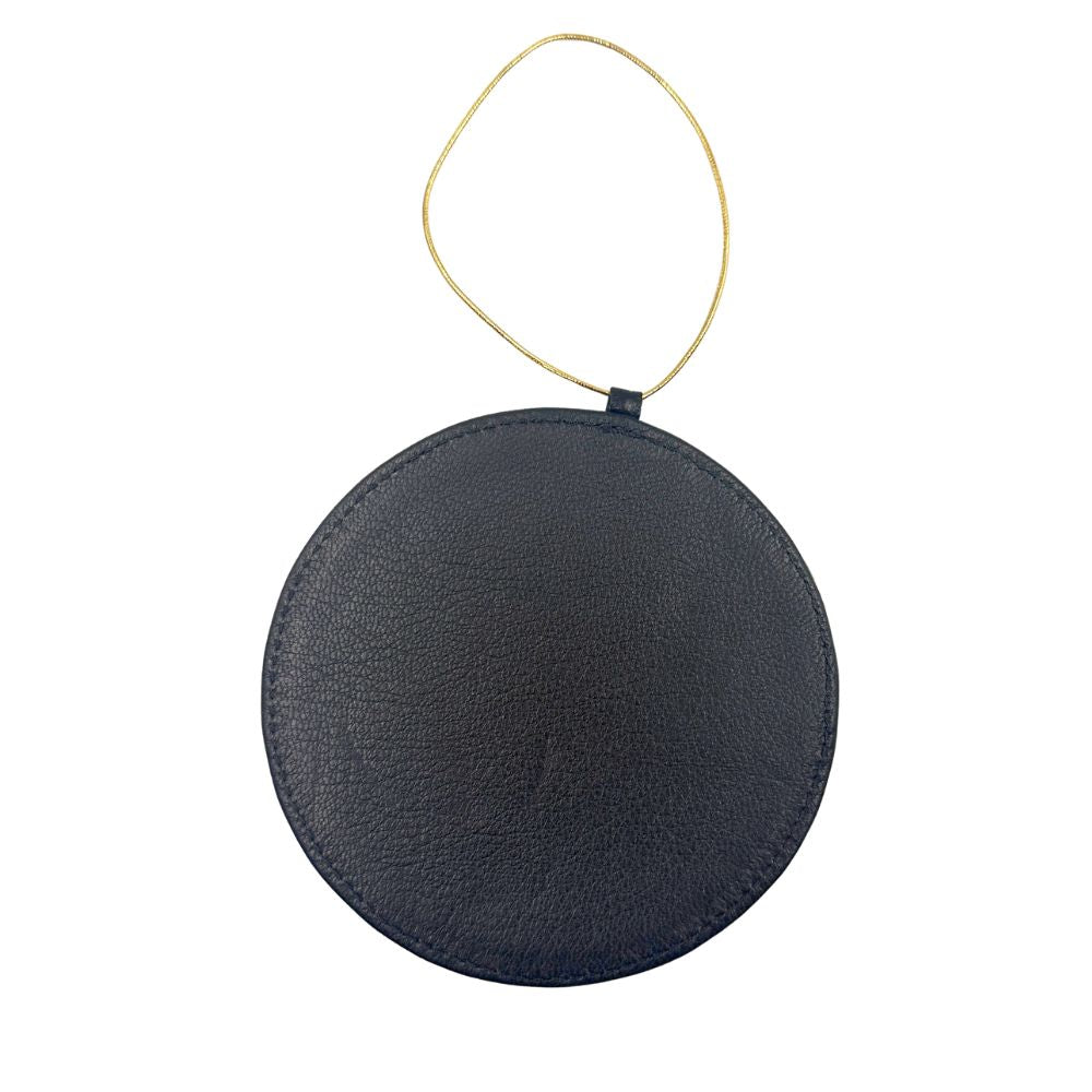 Black Self-Finishing  Needlepoint Ornament Holder