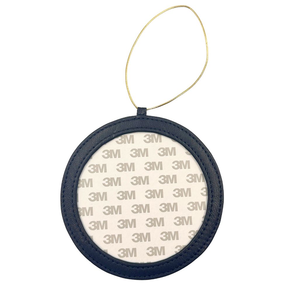 Black Self-Finishing  Needlepoint Ornament Holder