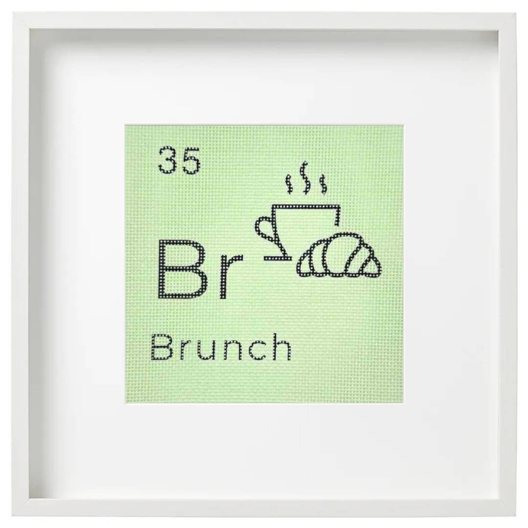 Needlepoint design of the word &