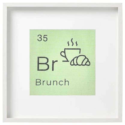 Needlepoint design of the word &