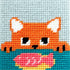 Cat Fish easy needlepoint starter kit