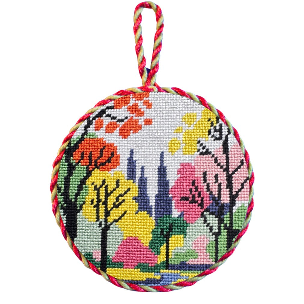 New York Central Park needlepoint ornament kit