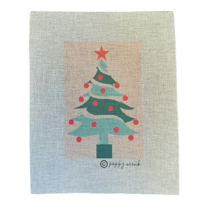 Christmas Tree modern needlepoint kit