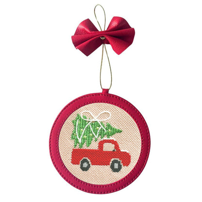 Christmas Truck Needlepoint Ornament Kit