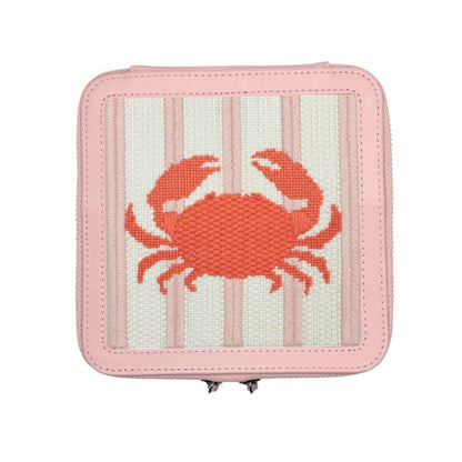 Seashore Crab Coral Needlepoint Kit