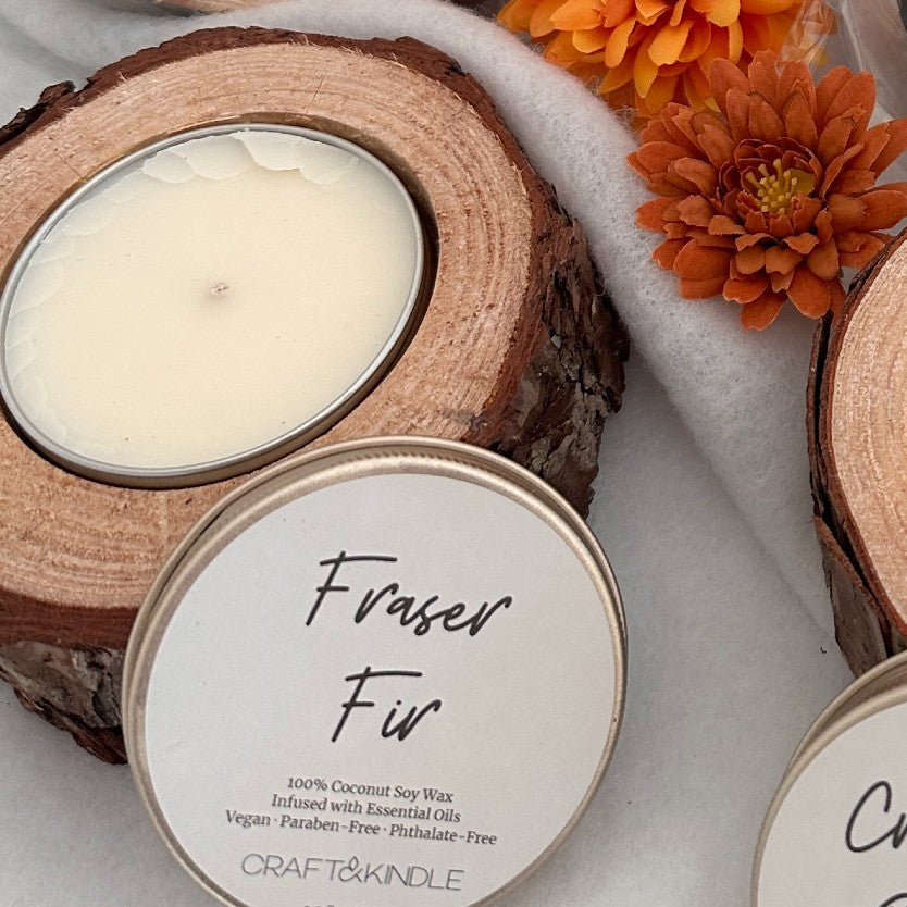 Cozy Stitching Candle