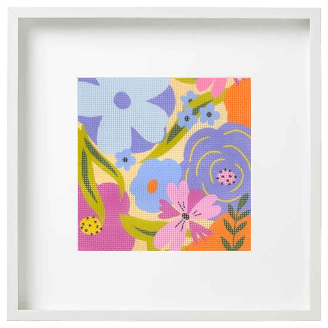 Stash Buster Needlepoint | Cutting Garden Canvas Only