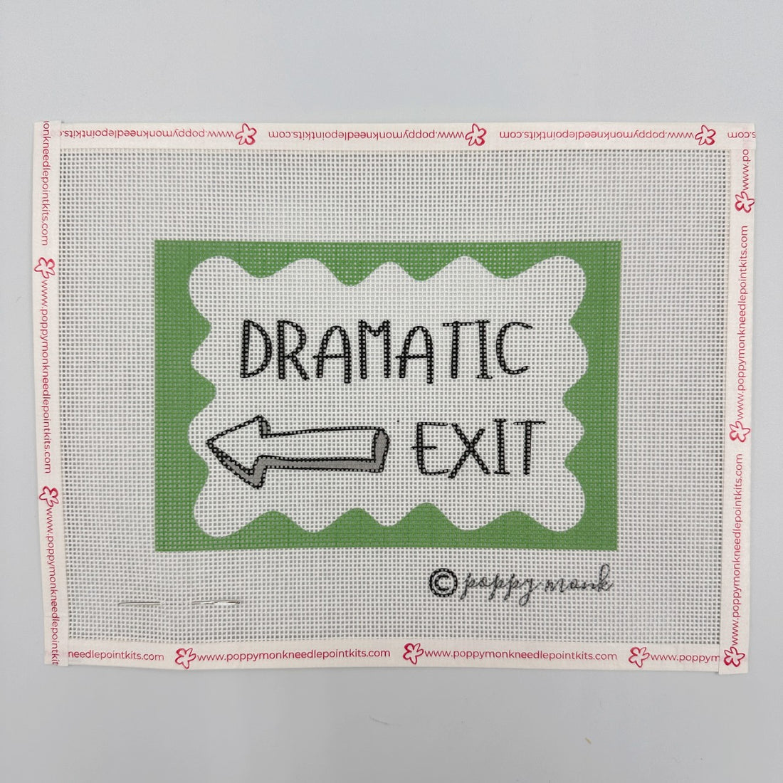 Needlepoint pattern with &
