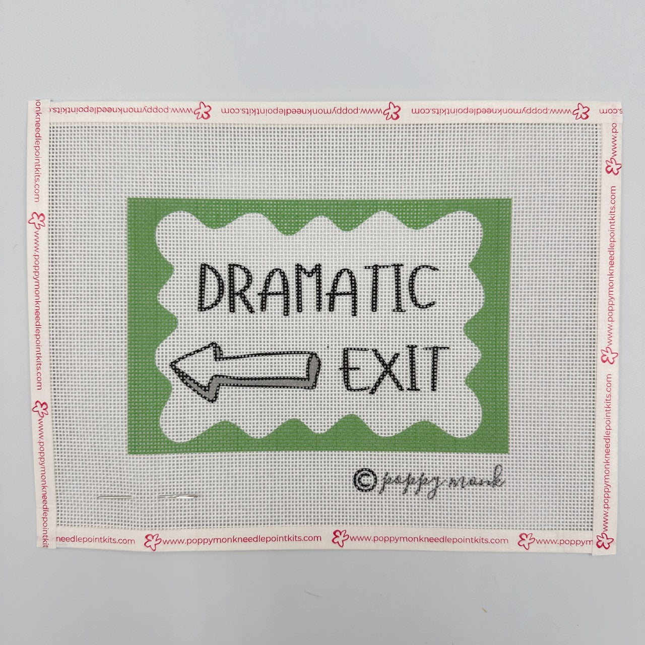 Needlepoint pattern with &