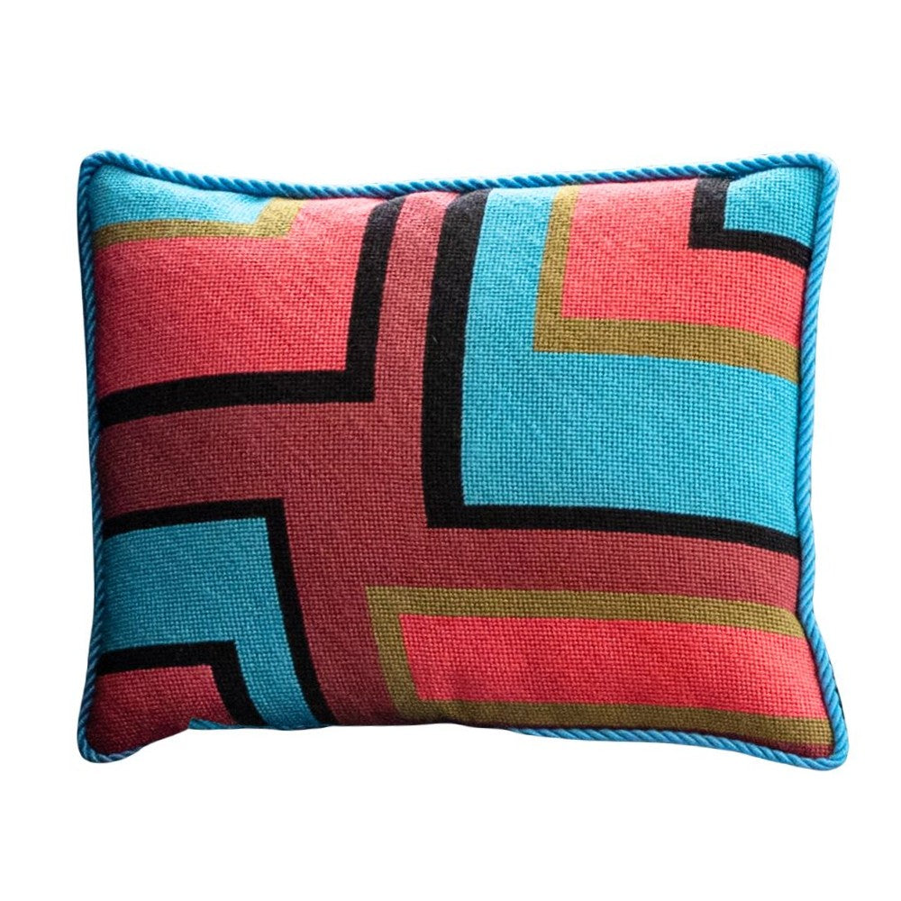 Future Pink Needlepoint Pillow Kit