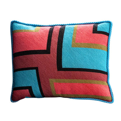 Future Pink Needlepoint Pillow Kit