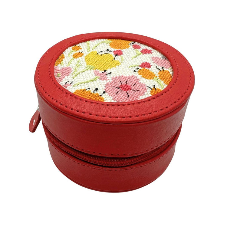 needlepoint box with gelato floral needlepoint design