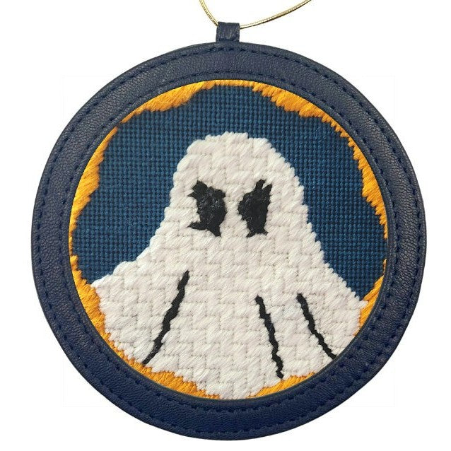 Ghost Portrait Halloween Needlepoint Kit