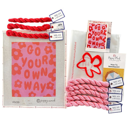Go Your OWn Way needlepoint kit