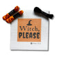 Halloween needlepoint kit Witch Please