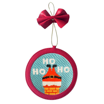 Ho Ho Ho Needlepoint Ornament Kit