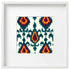 Ikat Victorian Cross Stitch needlepoint kit suitable for a beginner.
