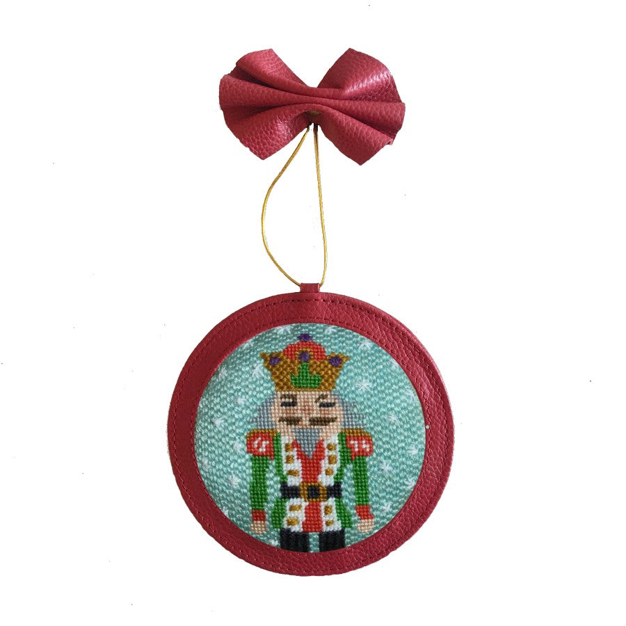 Nutcracker Needlepoint Christmas Ornament Kit