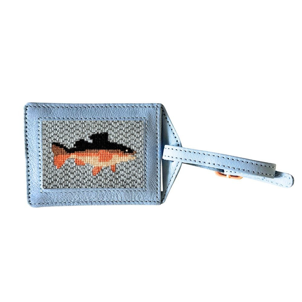 Luggage Tag Needlepoint Kit Gone Fishing