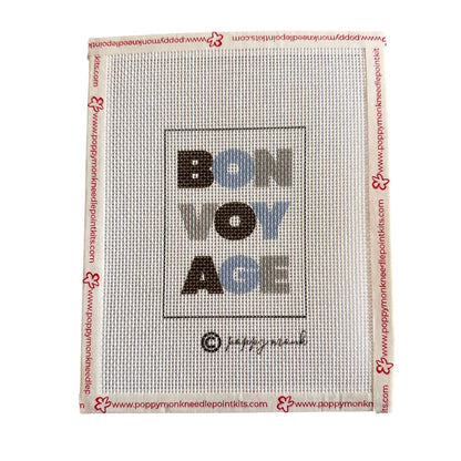 Cross-stitch kit with &